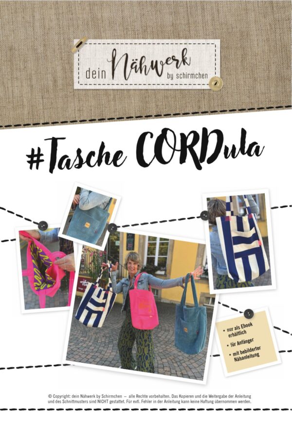 Deckblatt-Tasche#CORDula