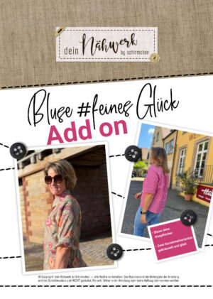 Deckblatt-Ad on-Bluse #feinesGlück