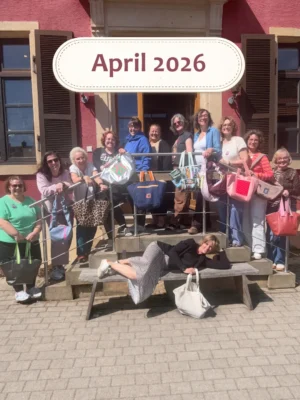 Nähcamp-Gruppenbild April 2026