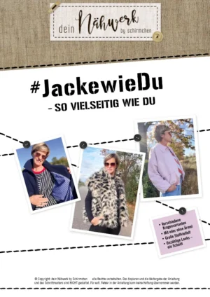 Deckblatt-Jacke wie du